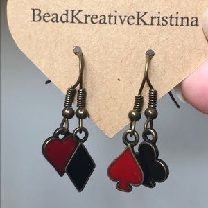 ♥️♠️♦️♣️ Earrings - Dainty, lightweight